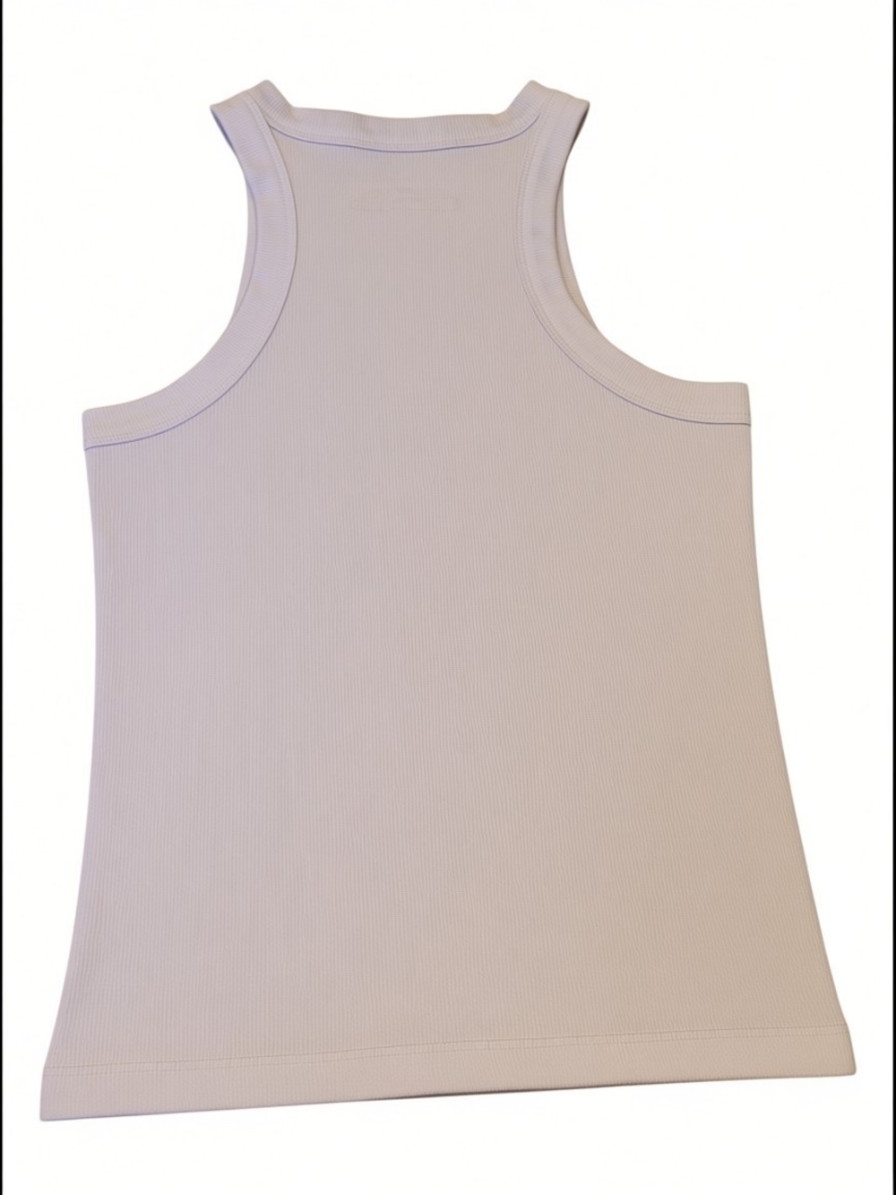 Rebel Sugar White Ribbed Tank - Picture 3 of 5
